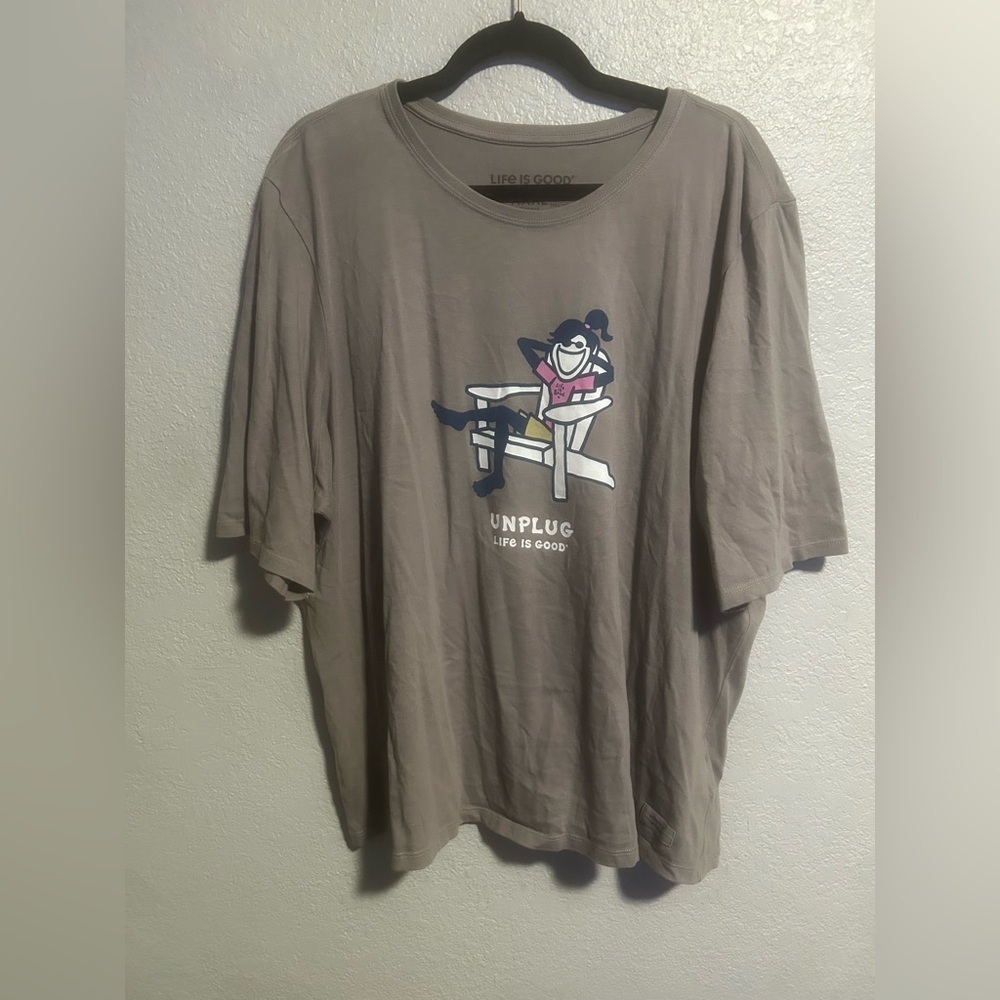 Life is good tee shirt